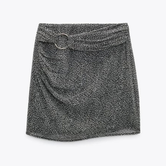 Zara Animal Print Skirt NWT - Picture 1 of 3